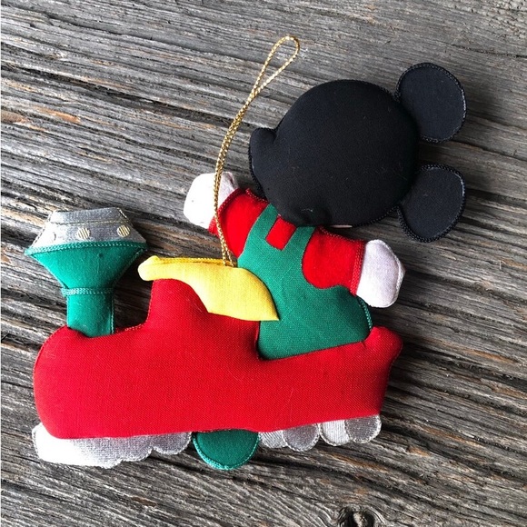 Vintage Mickey Christmas ornament Vtg Mickey Mouse Xmas tree decoration Disney❤️ - Picture 4 of 8